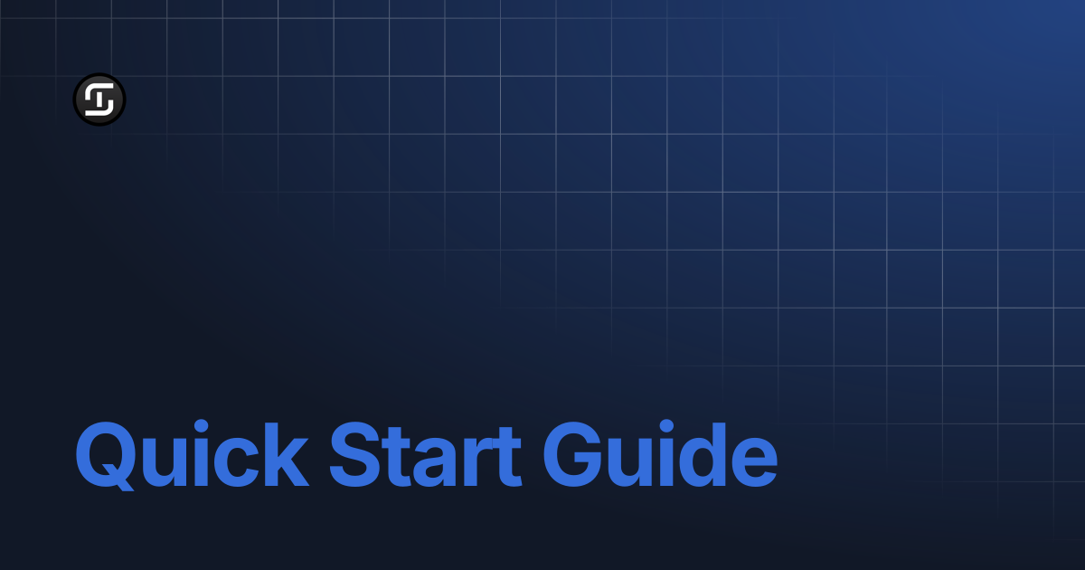Quick Start Guide | TheStandard Protocol